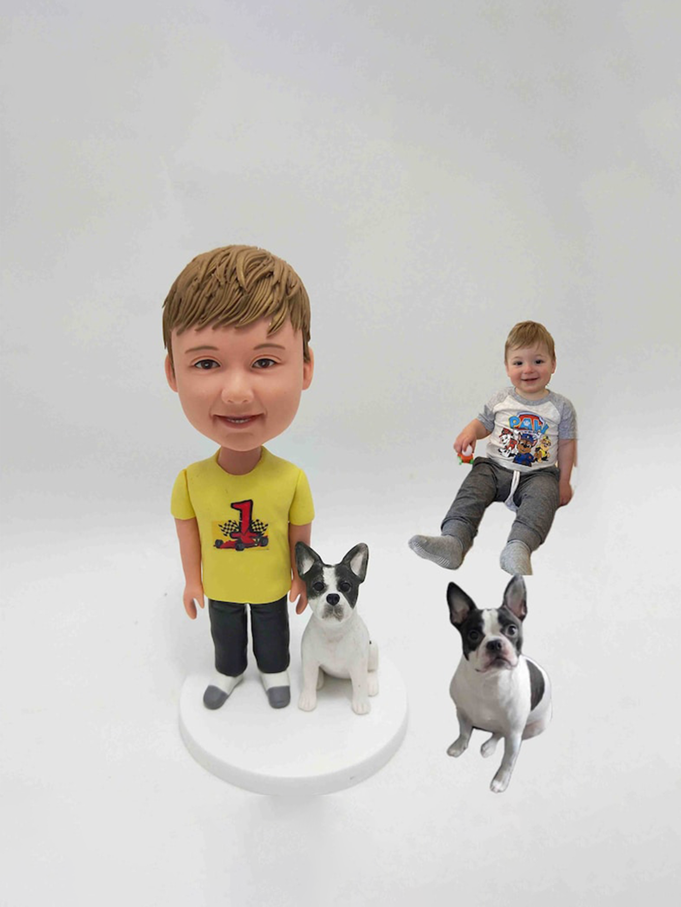 Custom Fishing Expert Clay Figurines, Personalized Fisherman Dolls